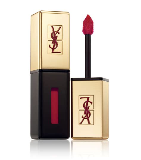 ysl glossy stain swatches temptalia|YSL rouge pur couture glossy.